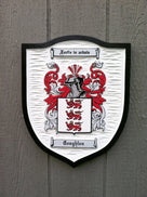 Historic Family Crest - Coat of Arms - Family Shield  (FC5) - The Carving Company