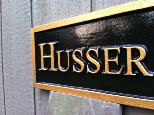 Personalized Family Name Sign (LN9) - The Carving Company