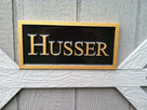 Personalized Family Name Sign (LN9) - The Carving Company