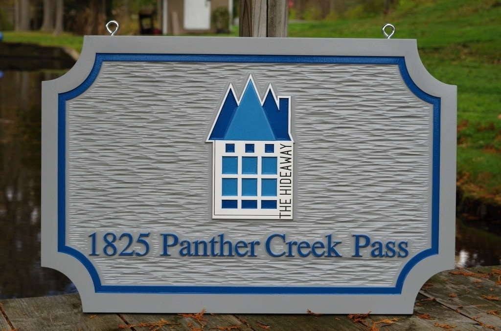 Carved Exterior Dimensional Business Signs / Customize with your Logo (B76) - The Carving Company