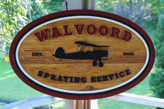 Customized Business Signs - Easy Order Online - Carved Signs (B77) - The Carving Company