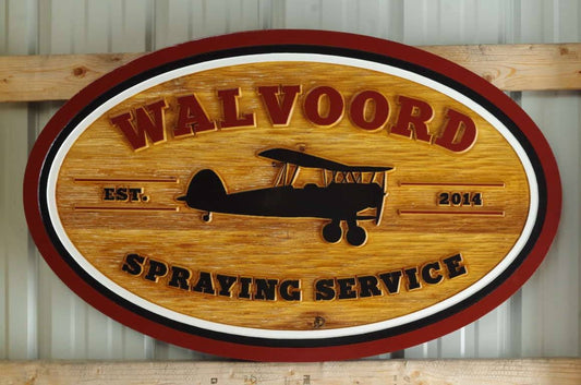 Customized Business Signs - Easy Order Online - Carved Signs (B77) - The Carving Company