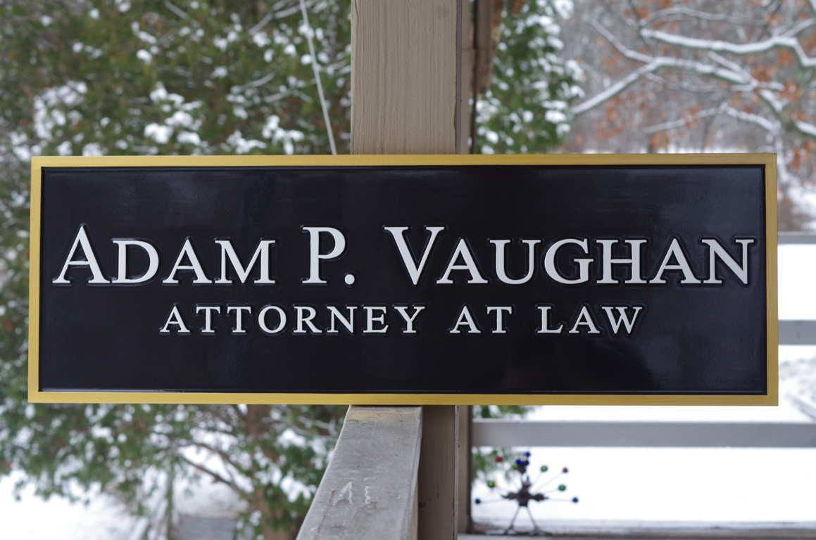 Professional Business Office Signs - 3D Custom Carved Dimensional (B78) - The Carving Company