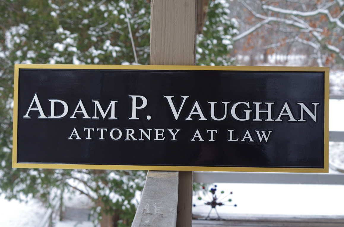 Professional Business Office Signs - 3D Custom Carved Dimensional (B78) - The Carving Company