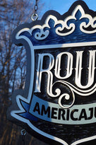 Restaurant and bar sign from Roux restaurant sign set