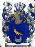 Custom Historic Family Crest Sign - Coat of arms (FC16) - The Carving Company