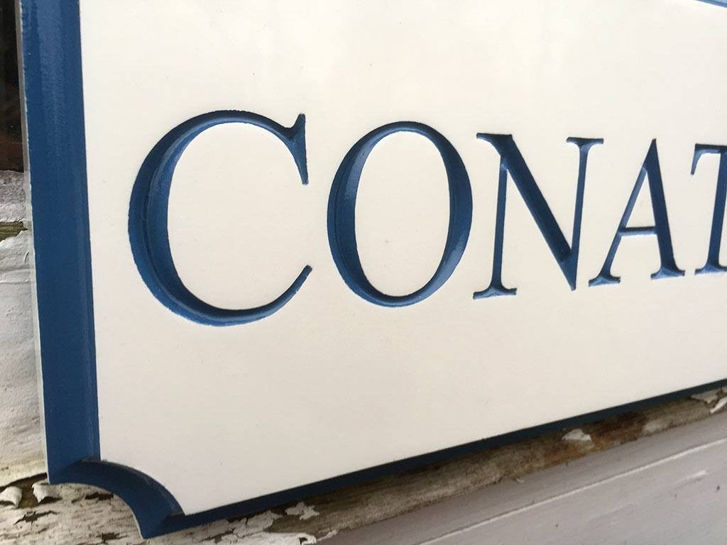 Family Name or Estate Sign Custom Carved (LN29) - The Carving Company
