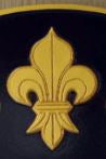 Any color Carved House number with starfish, or other image (A72) House Number with Nautical Theme The Carving Company 6.5" x 10" Fleur de lis 