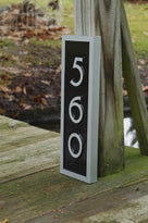 mid century font house numbers