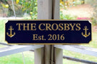 Last Name Entrance Sign - Custom image or engraving Personalized Gifts (LN37) - The Carving Company