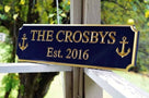 Last Name Entrance Sign - Custom image or engraving Personalized Gifts (LN37) - The Carving Company