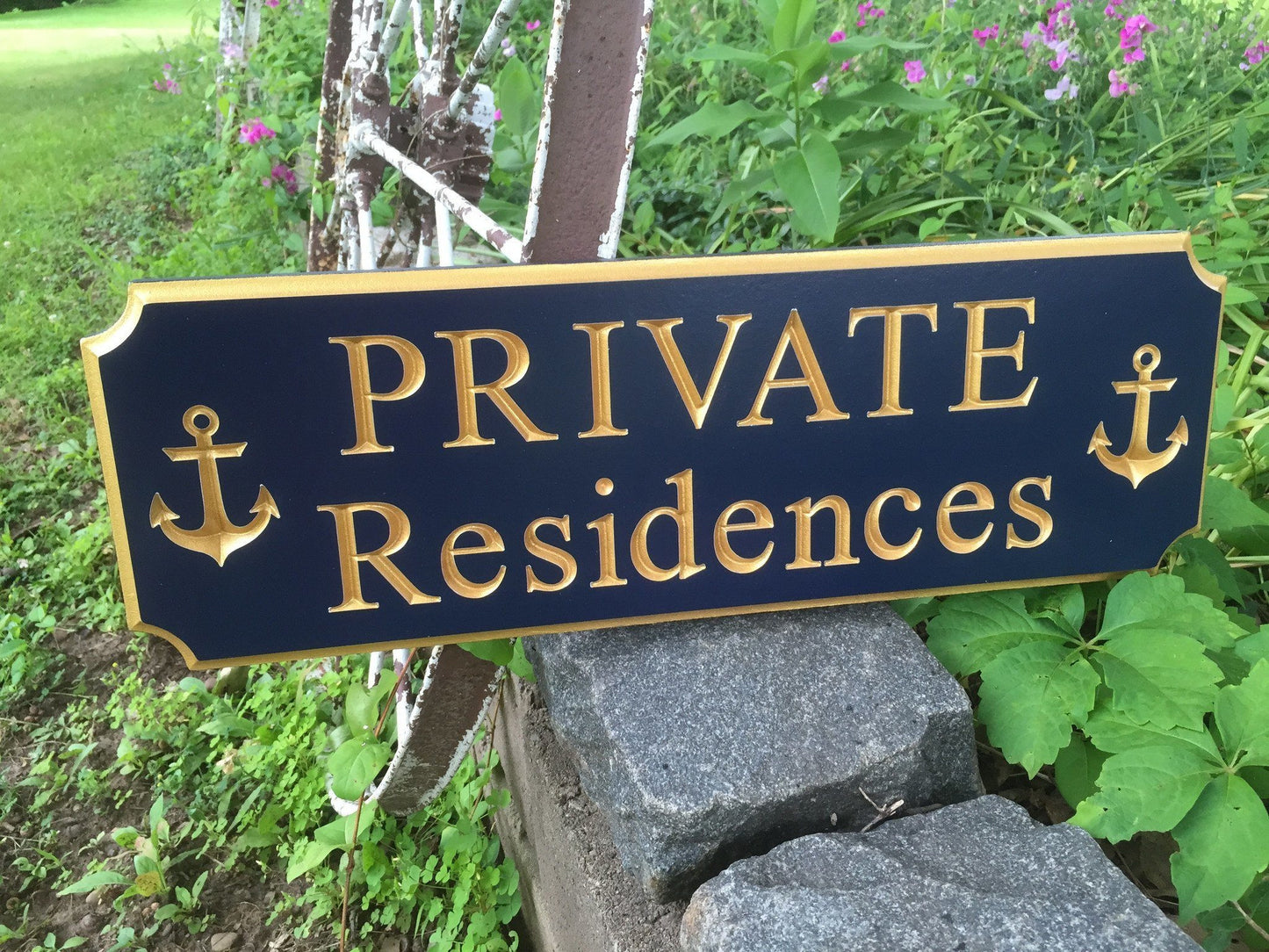 Last Name Entrance Sign - Custom image or engraving Personalized Gifts (LN37) - The Carving Company