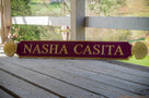 Nantucket Quarterboard Customized Cottage Name Sign with Decorative Scallop Ends (Q74) - The Carving Company