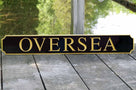 Classic Custom Carved Quarterboard sign - add your name (Q29) - The Carving Company