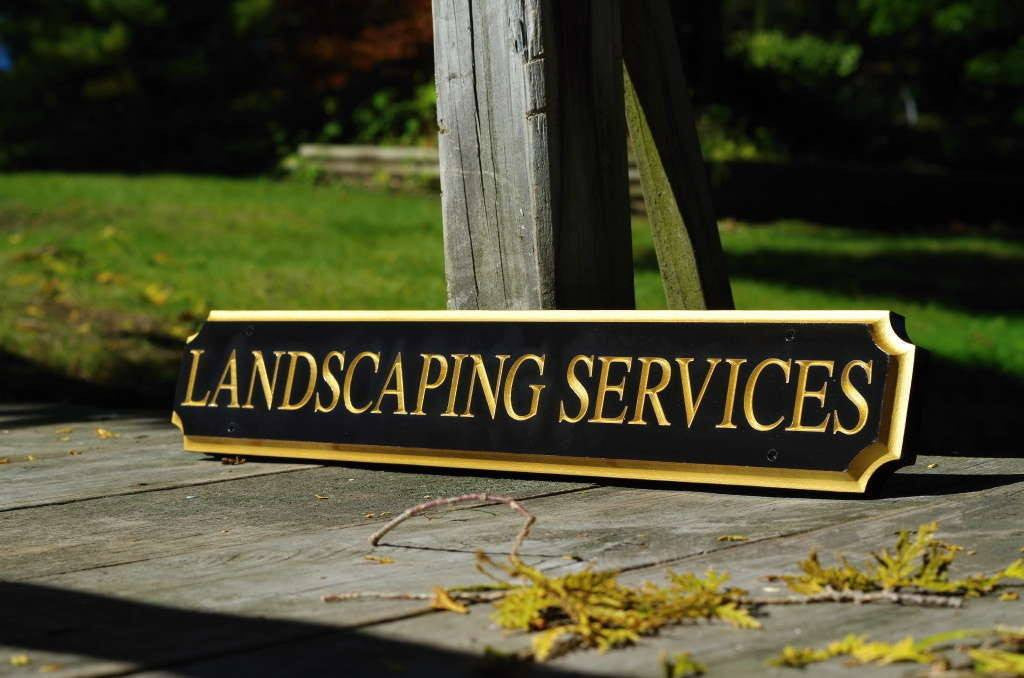 Custom Carved Quarterboard for Store front Business sign - with phone number (Q36) - The Carving Company