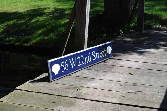 Custom Carved Quarterboard sign - Add your address, name, or place, and image (Q23) - The Carving Company