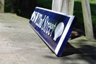 Custom Carved Quarterboard sign - Add your address, name, or place, and image (Q23) - The Carving Company