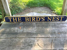 Custom Carved Quarterboard sign - Add your name, color  (Q37) - The Carving Company