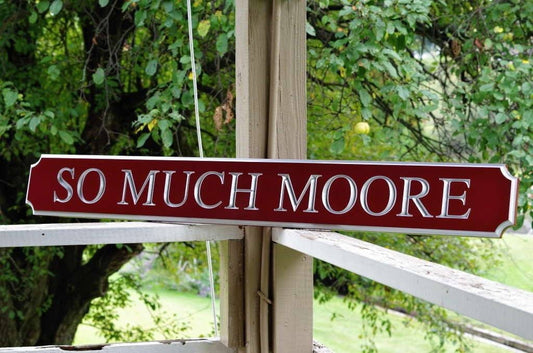 Custom Carved Quarterboard sign - Personalized Cape Cod style (Q31) - The Carving Company