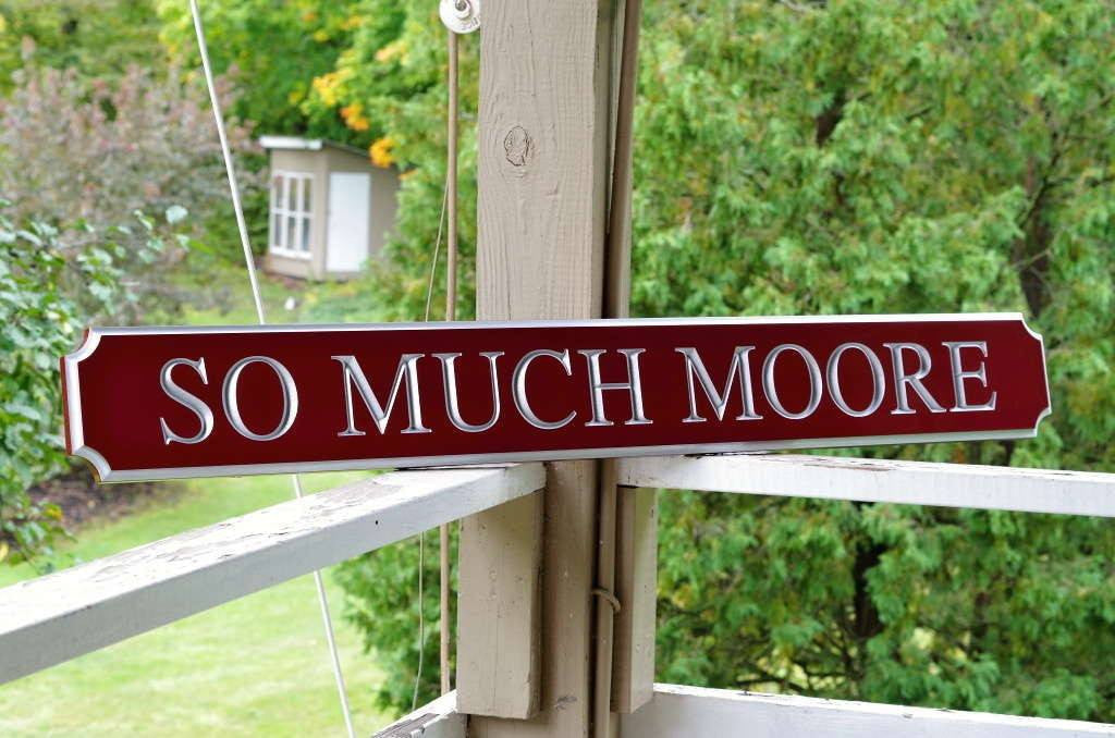 Custom Carved Quarterboard sign - Personalized (Q13) - The Carving Company