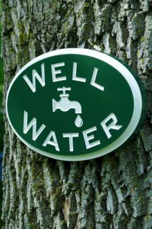 Carved Well Water sign – The Carving Company